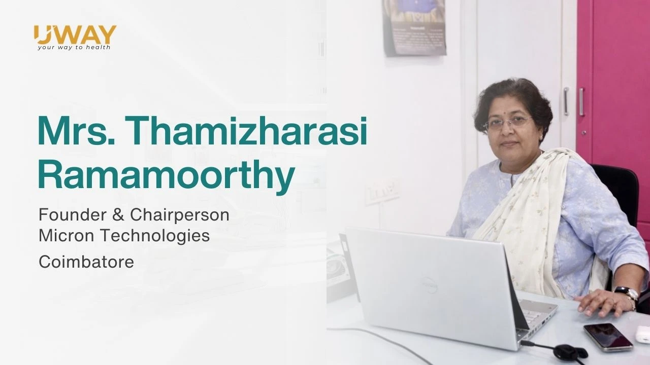 Mrs Thamizharasi Ramamoorthy testimonial