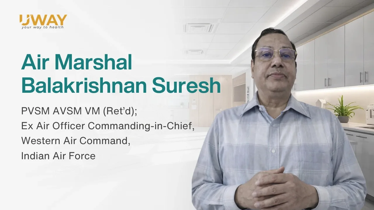 Air Marshal Balakrishnan Suresh testimonial
