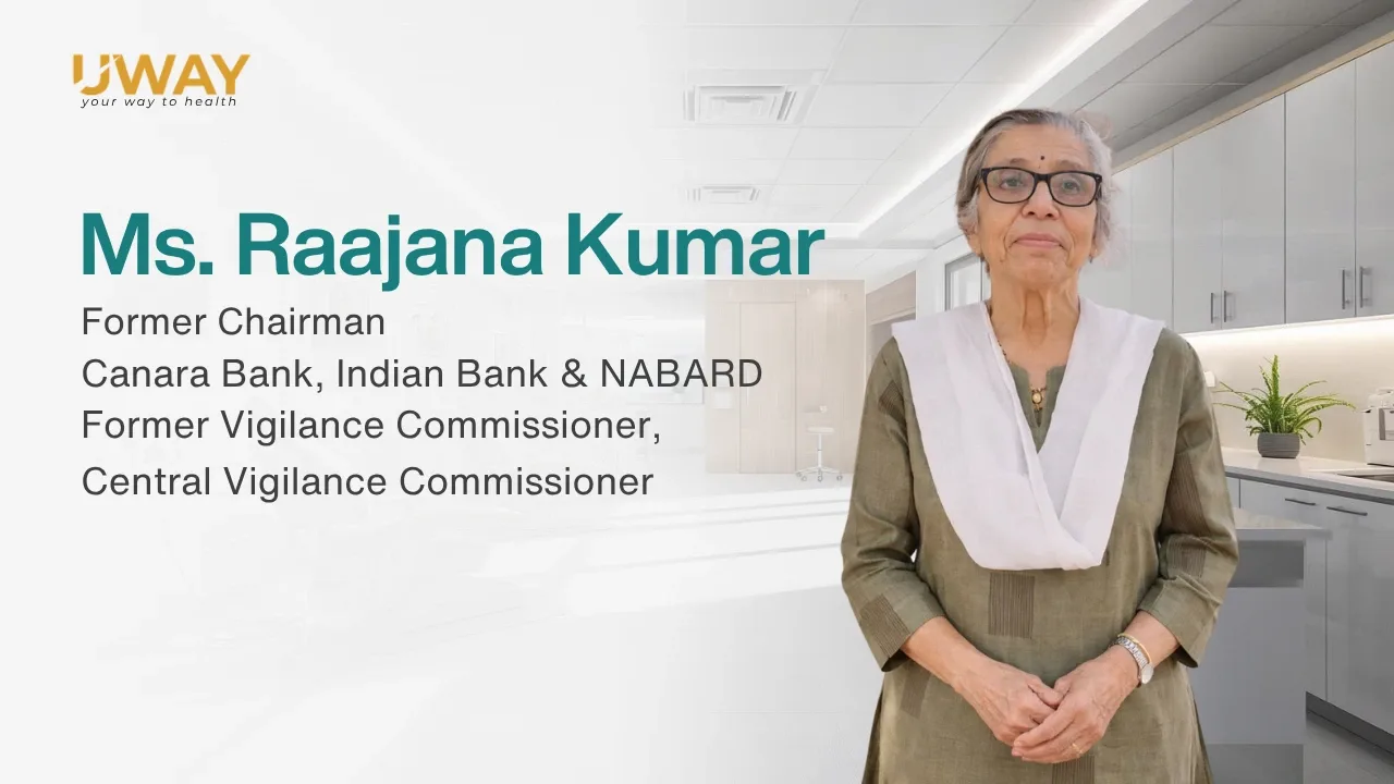 Ms Raajana Kumar testimonial